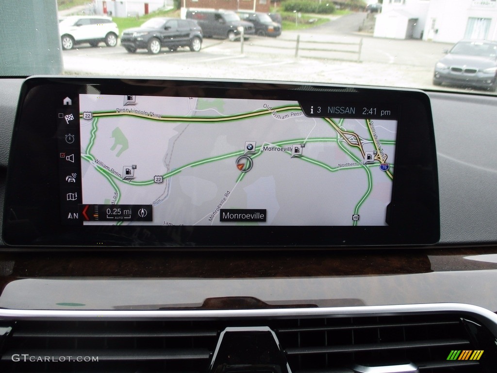 2017 BMW 5 Series 540i xDrive Sedan Navigation Photo #120068010