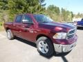 2017 Delmonico Red Pearl Ram 1500 Big Horn Crew Cab 4x4  photo #8