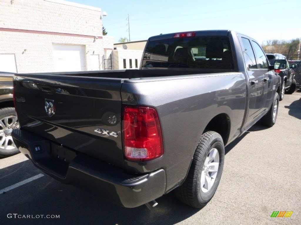 2017 1500 Express Quad Cab 4x4 - Granite Crystal Metallic / Black/Diesel Gray photo #6