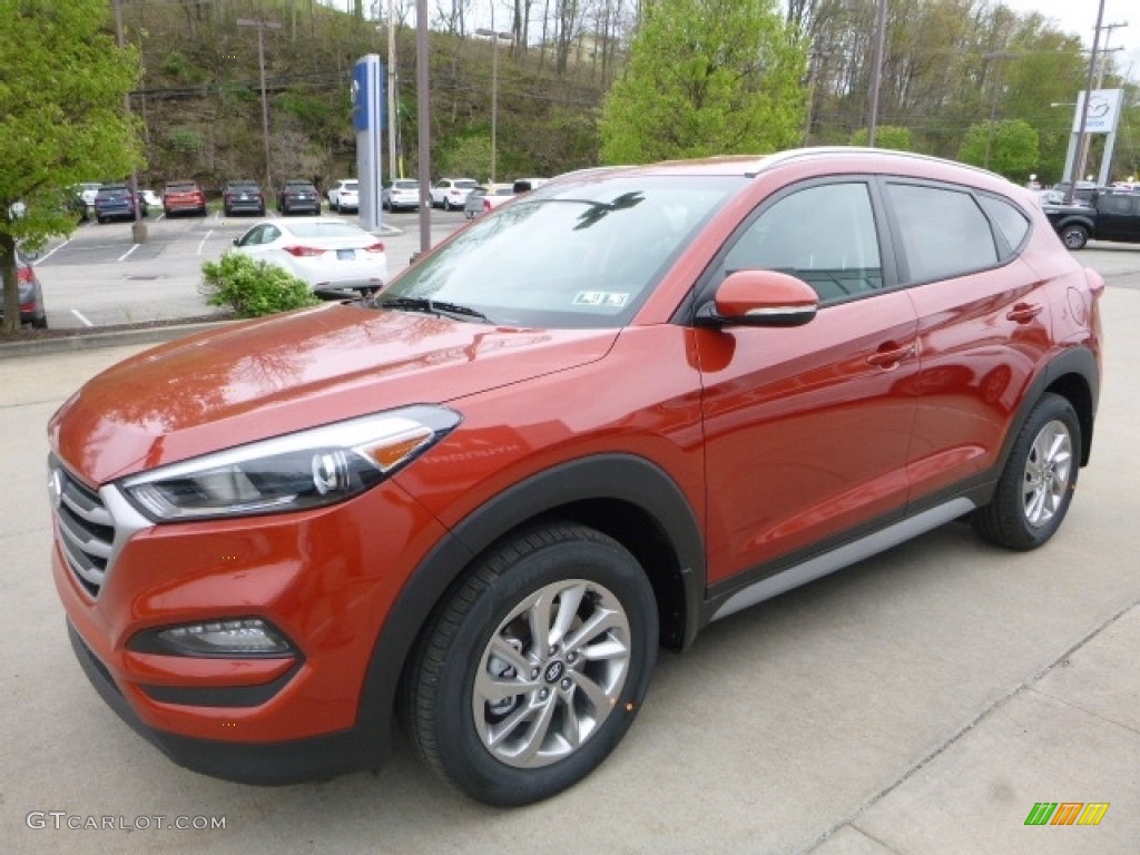 Sedona Sunset 2017 Hyundai Tucson SE AWD Exterior Photo #120069465