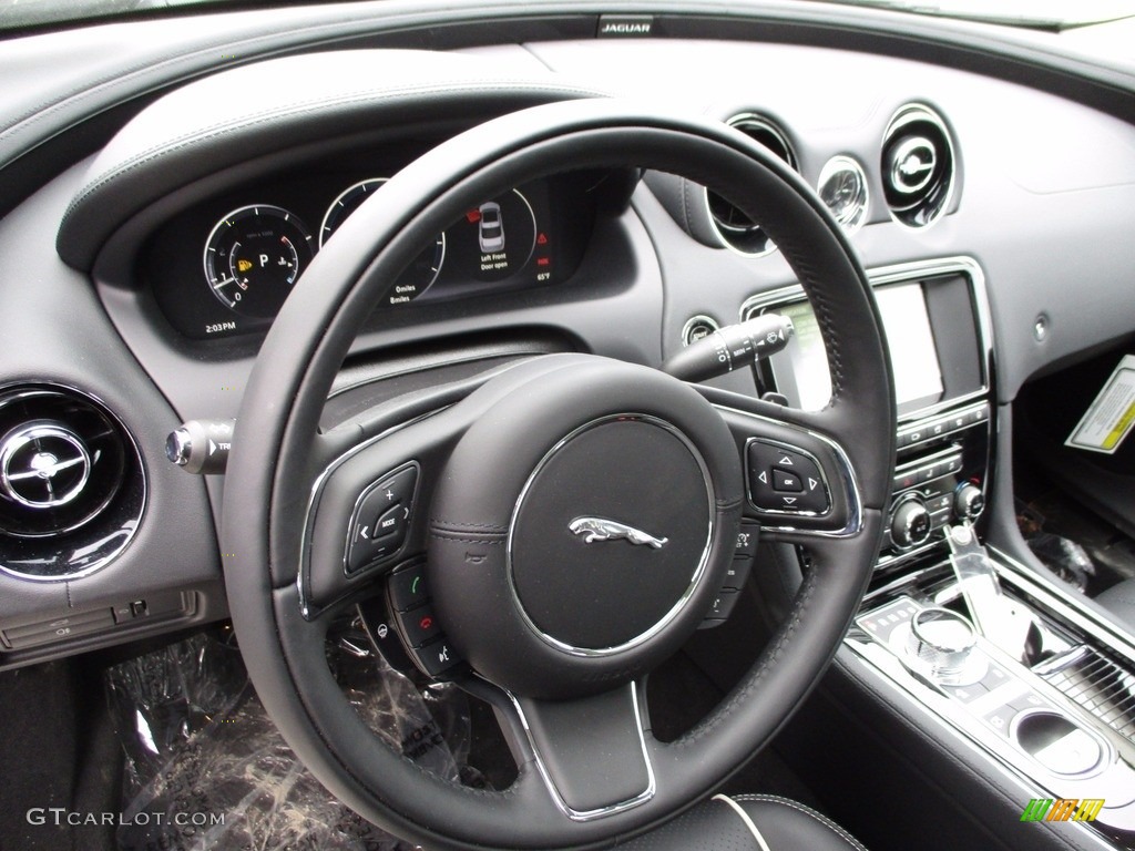2017 Jaguar XJ R-Sport AWD Steering Wheel Photos