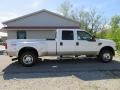 Oxford White - F350 Super Duty Lariat Crew Cab 4x4 Dually Photo No. 3