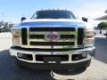 Oxford White - F350 Super Duty Lariat Crew Cab 4x4 Dually Photo No. 4
