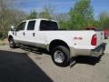 Oxford White - F350 Super Duty Lariat Crew Cab 4x4 Dually Photo No. 6