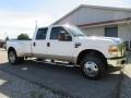 Oxford White - F350 Super Duty Lariat Crew Cab 4x4 Dually Photo No. 7
