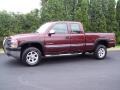 2001 Dark Carmine Red Metallic Chevrolet Silverado 2500HD LS Extended Cab 4x4  photo #5