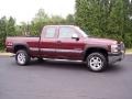 2001 Dark Carmine Red Metallic Chevrolet Silverado 2500HD LS Extended Cab 4x4  photo #19