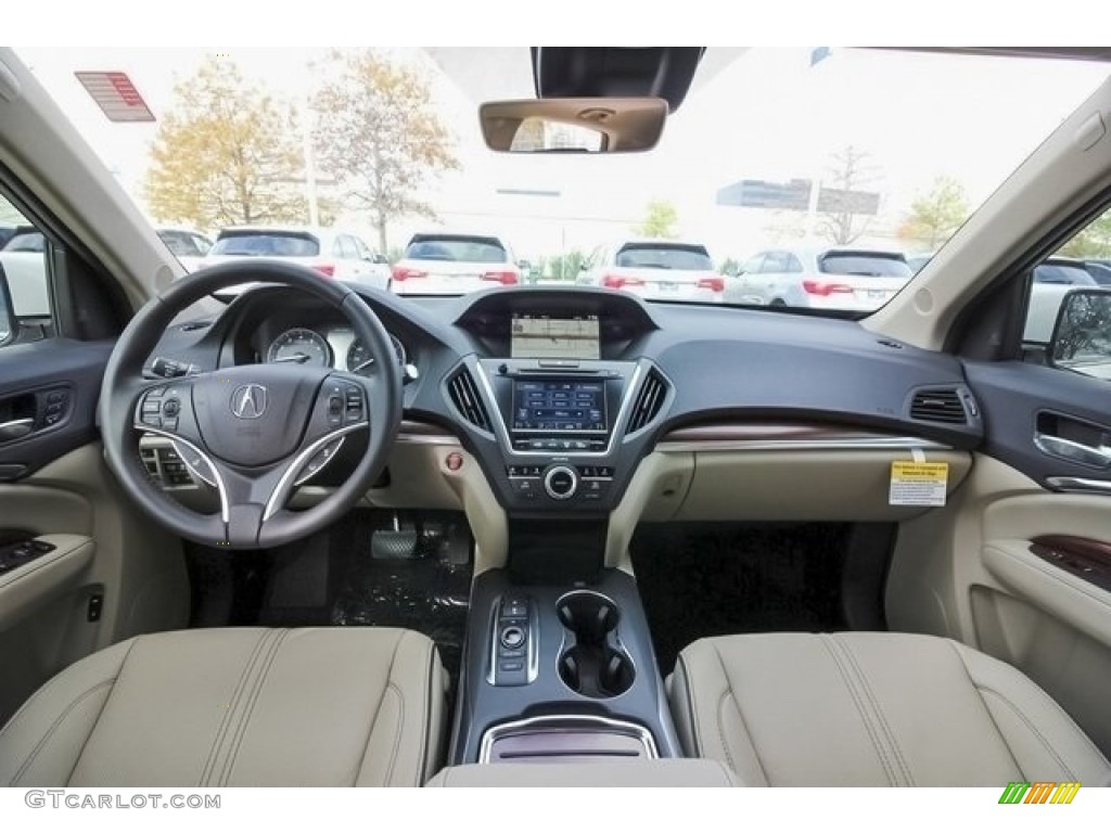 2017 MDX Advance SH-AWD - White Diamond Pearl / Parchment photo #9