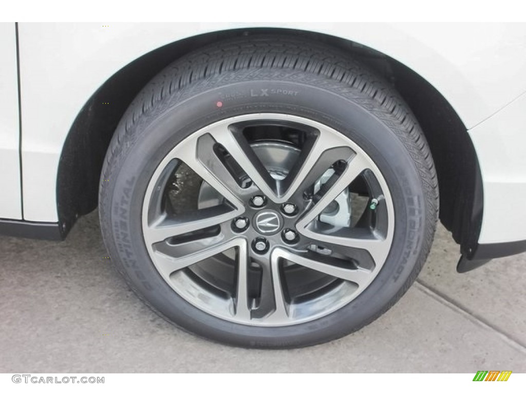 2017 MDX Advance SH-AWD - White Diamond Pearl / Parchment photo #11