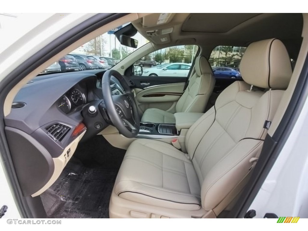 2017 MDX Advance SH-AWD - White Diamond Pearl / Parchment photo #18