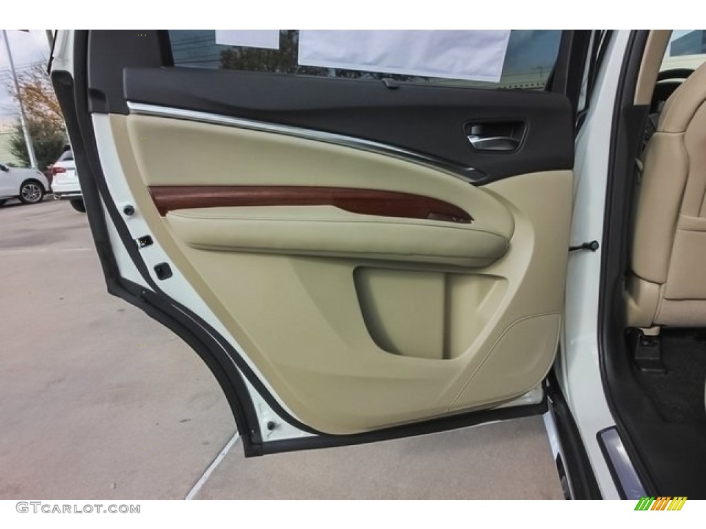 2017 MDX Advance SH-AWD - White Diamond Pearl / Parchment photo #19