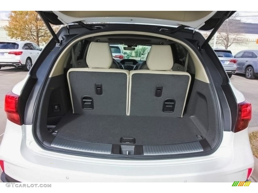 2017 MDX Advance SH-AWD - White Diamond Pearl / Parchment photo #22