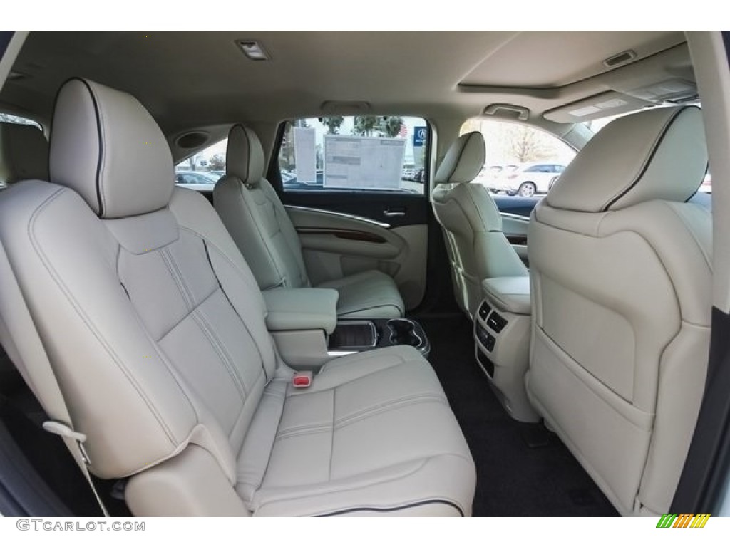 2017 MDX Advance SH-AWD - White Diamond Pearl / Parchment photo #25