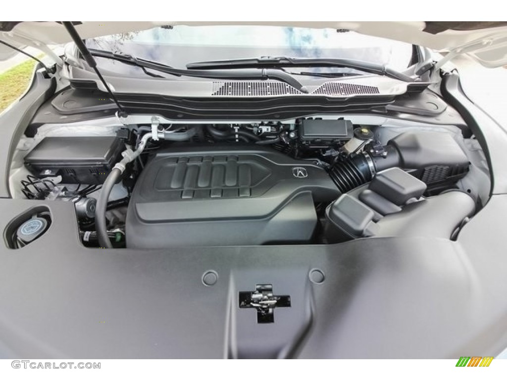 2017 MDX Advance SH-AWD - White Diamond Pearl / Parchment photo #30