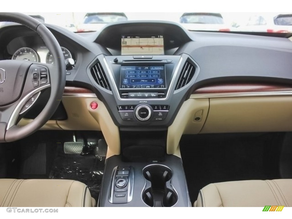 2017 MDX Advance SH-AWD - White Diamond Pearl / Parchment photo #34