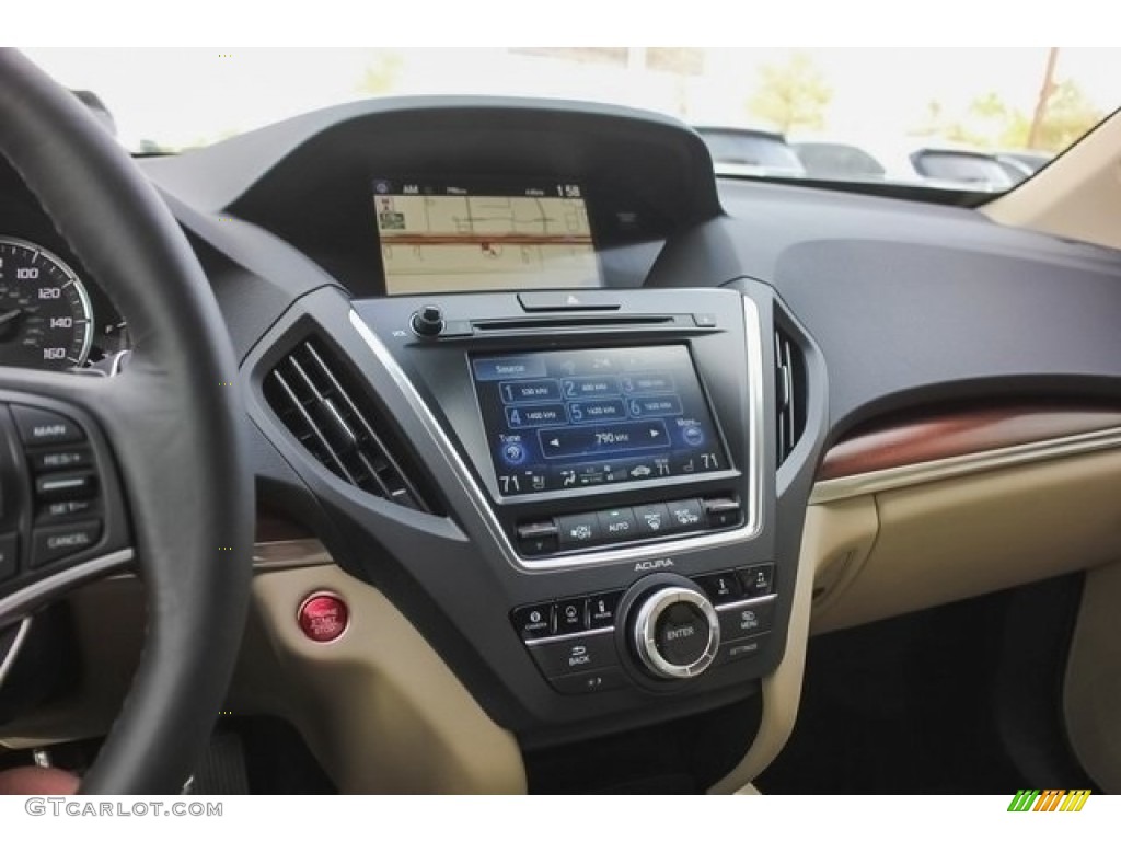 2017 MDX Advance SH-AWD - White Diamond Pearl / Parchment photo #41