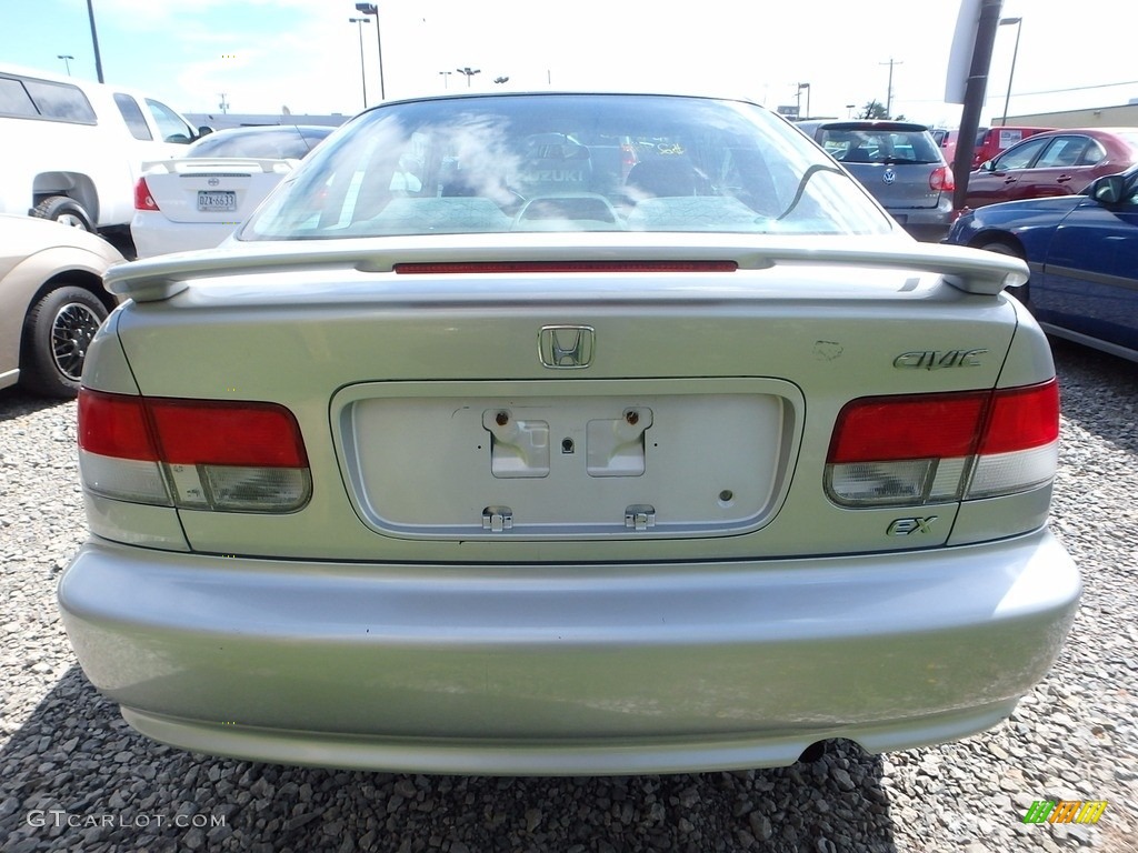 1999 Civic EX Coupe - Vogue Silver Metallic / Dark Gray photo #3