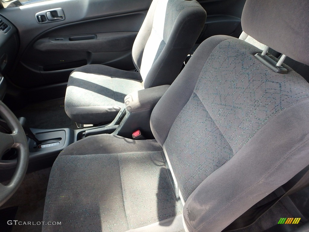 1999 Civic EX Coupe - Vogue Silver Metallic / Dark Gray photo #8