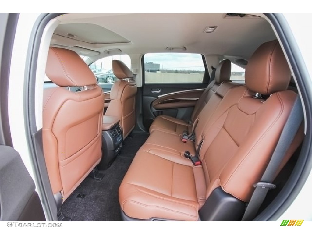 Espresso Interior 2017 Acura MDX Technology SH-AWD Photo #120073389