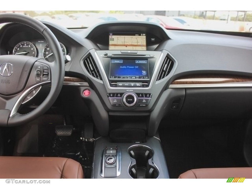 2017 Acura MDX Technology SH-AWD Espresso Dashboard Photo #120073627