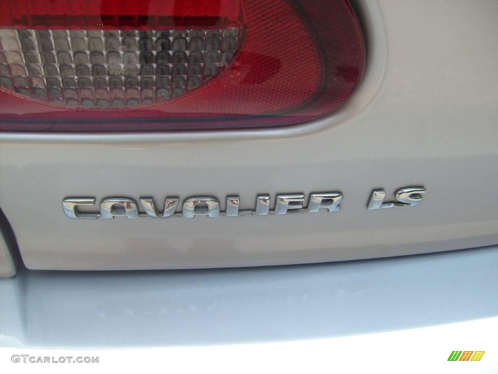 2002 Cavalier LS Sedan - Ultra Silver Metallic / Neutral photo #10