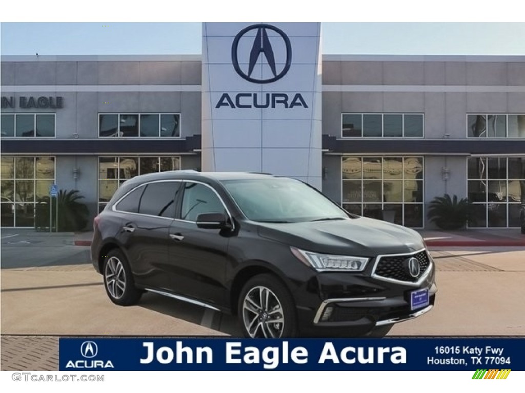 Crystal Black Pearl Acura MDX