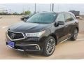 2017 Crystal Black Pearl Acura MDX Advance  photo #3