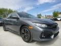 Polished Metal Metallic 2017 Honda Civic EX-L Navi Hatchback
