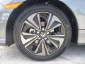 2017 Polished Metal Metallic Honda Civic EX-L Navi Hatchback  photo #5