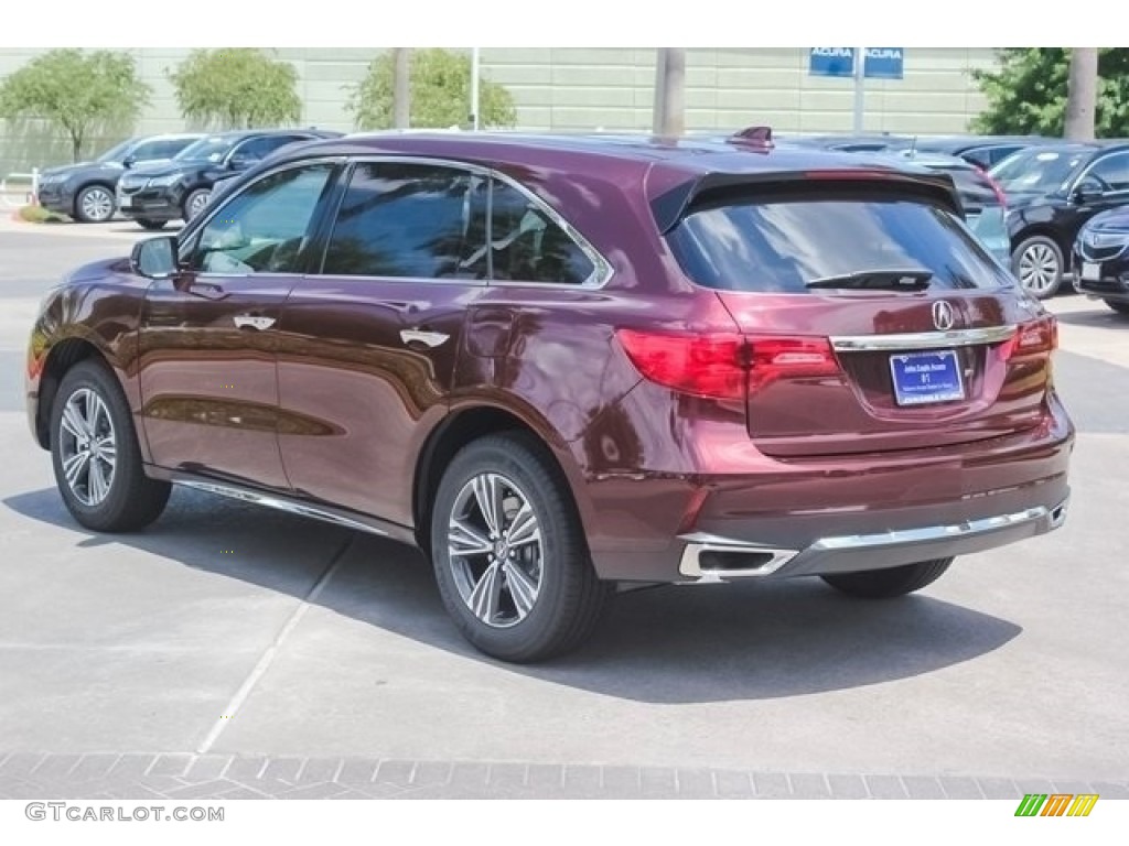 2017 MDX  - Dark Cherry Pearl / Parchment photo #5