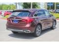 2017 Dark Cherry Pearl Acura MDX   photo #7