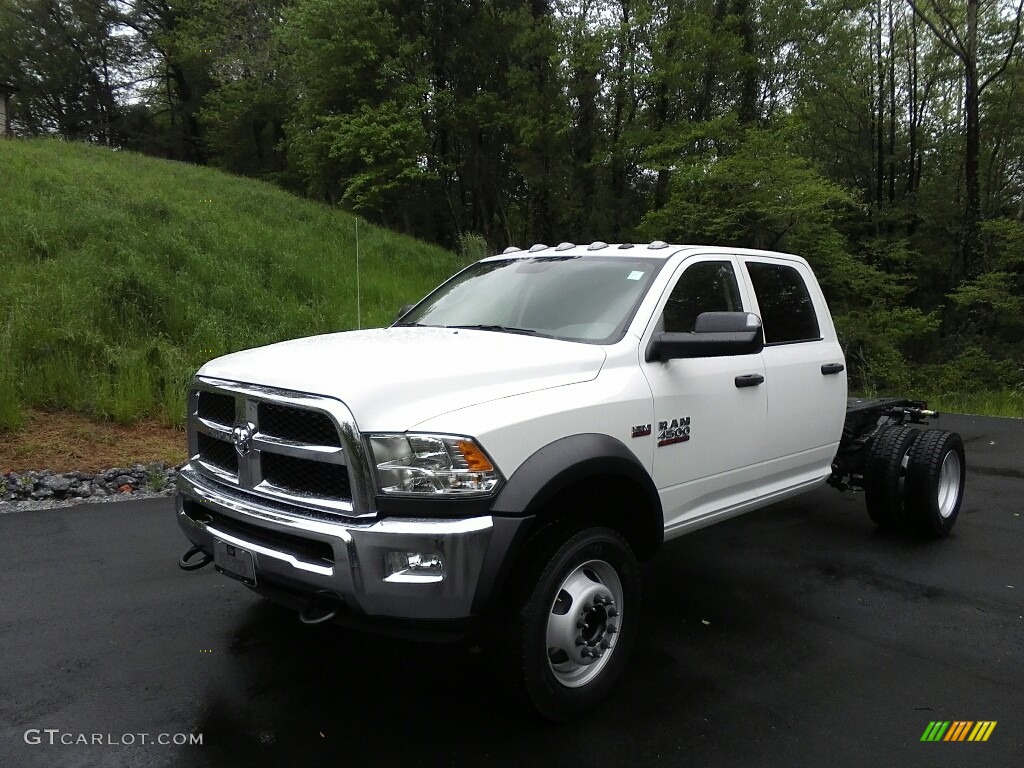 Bright White 2017 Ram 4500 Tradesman Crew Cab 4x4 Chassis Exterior Photo #120075375