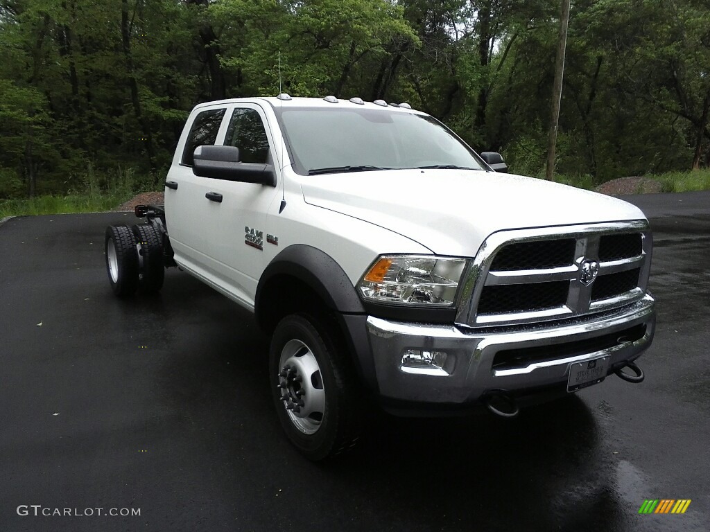 Bright White 2017 Ram 4500 Tradesman Crew Cab 4x4 Chassis Exterior Photo #120075447