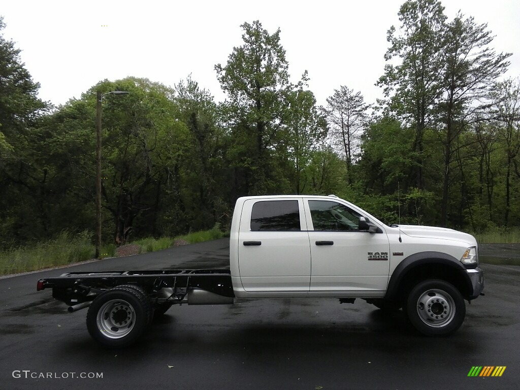Bright White 2017 Ram 4500 Tradesman Crew Cab 4x4 Chassis Exterior Photo #120075474