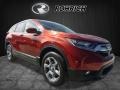 2017 Basque Red Pearl II Honda CR-V EX-L AWD  photo #1