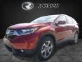 2017 Basque Red Pearl II Honda CR-V EX-L AWD  photo #4