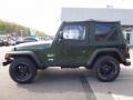 2004 Shale Green Metallic Jeep Wrangler X 4x4  photo #2