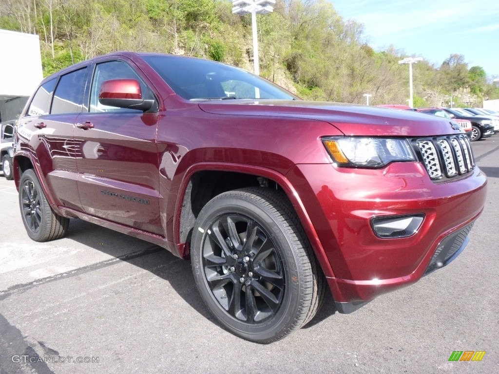 2017 Grand Cherokee Laredo 4x4 - Velvet Red Pearl / Black photo #9