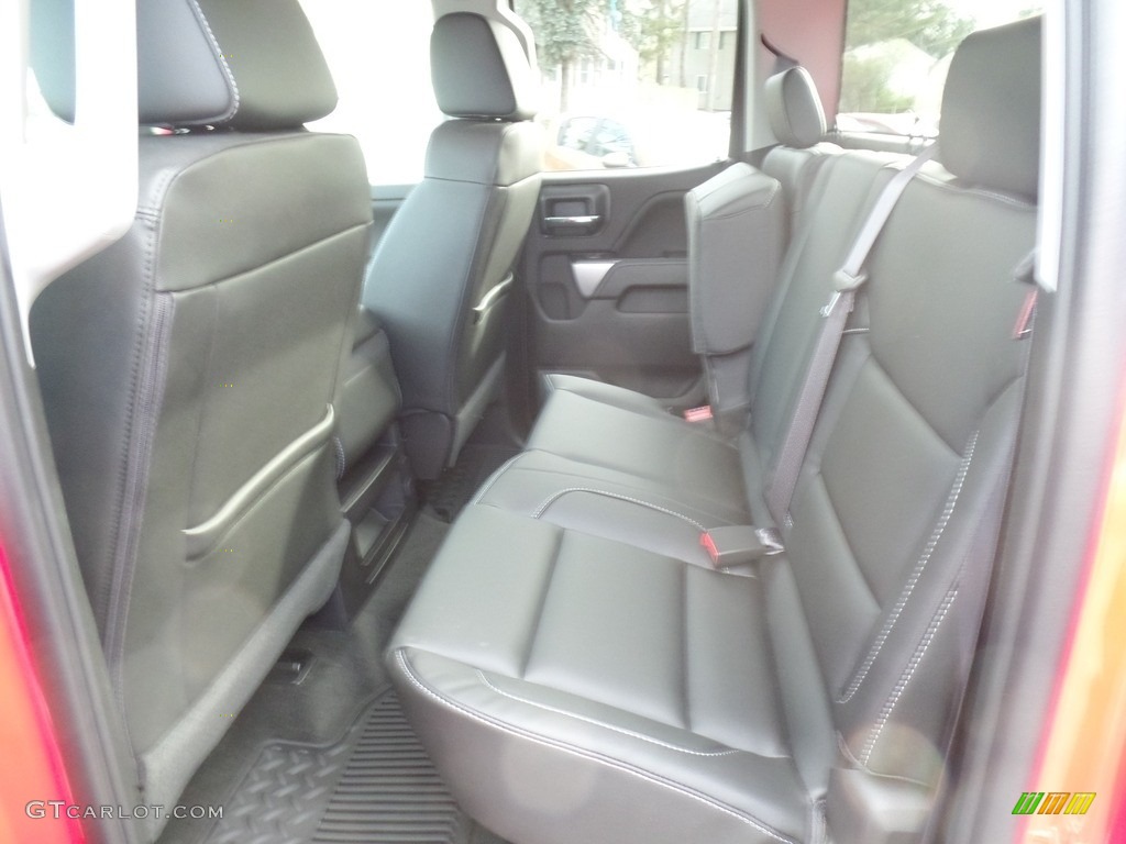 2017 Silverado 1500 LT Double Cab 4x4 - Red Hot / Jet Black photo #49
