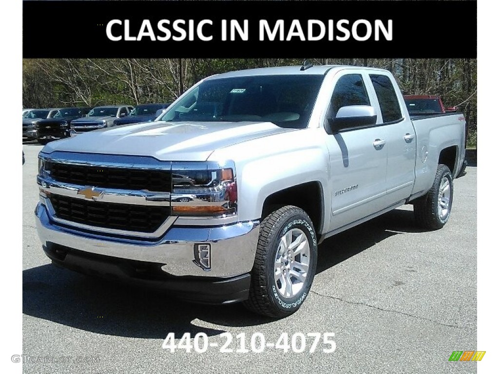 Silver Ice Metallic Chevrolet Silverado 1500