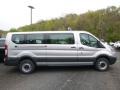 Ingot Silver 2017 Ford Transit Wagon XL 350 LR Long