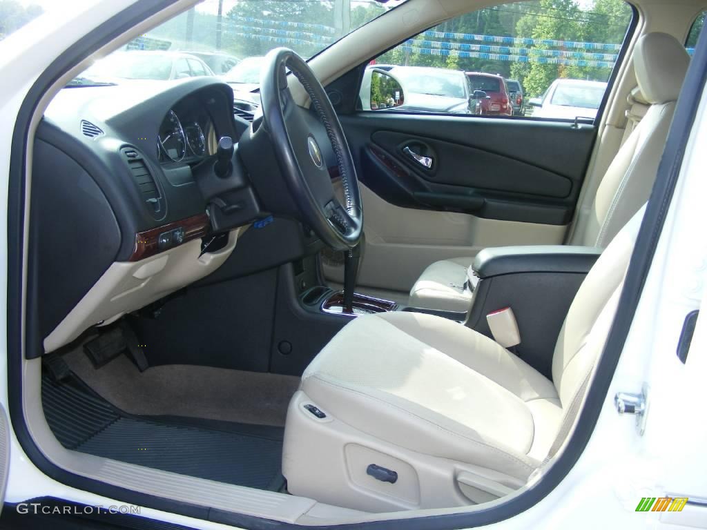 2007 Malibu LTZ Sedan - White / Cashmere Beige photo #11