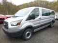 Ingot Silver 2017 Ford Transit Wagon XL 350 LR Long Exterior