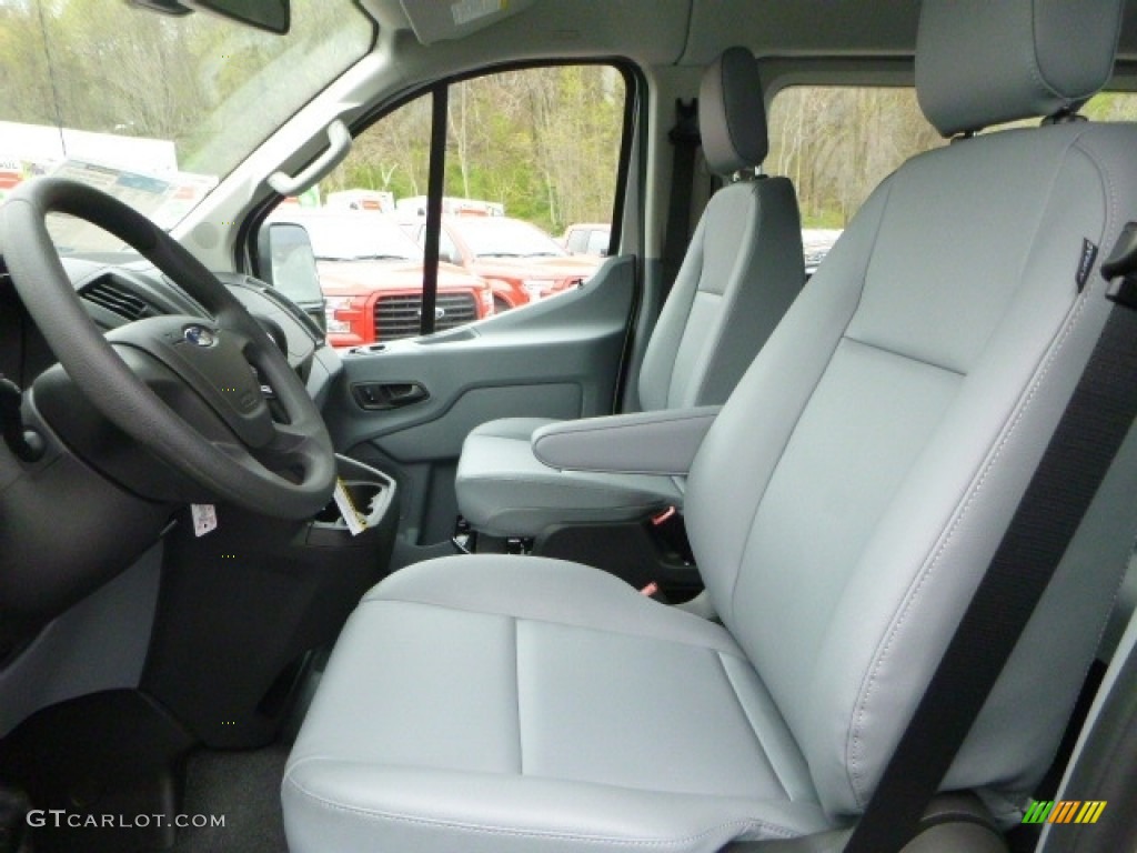 Pewter Interior 2017 Ford Transit Wagon XL 350 LR Long Photo #120081780