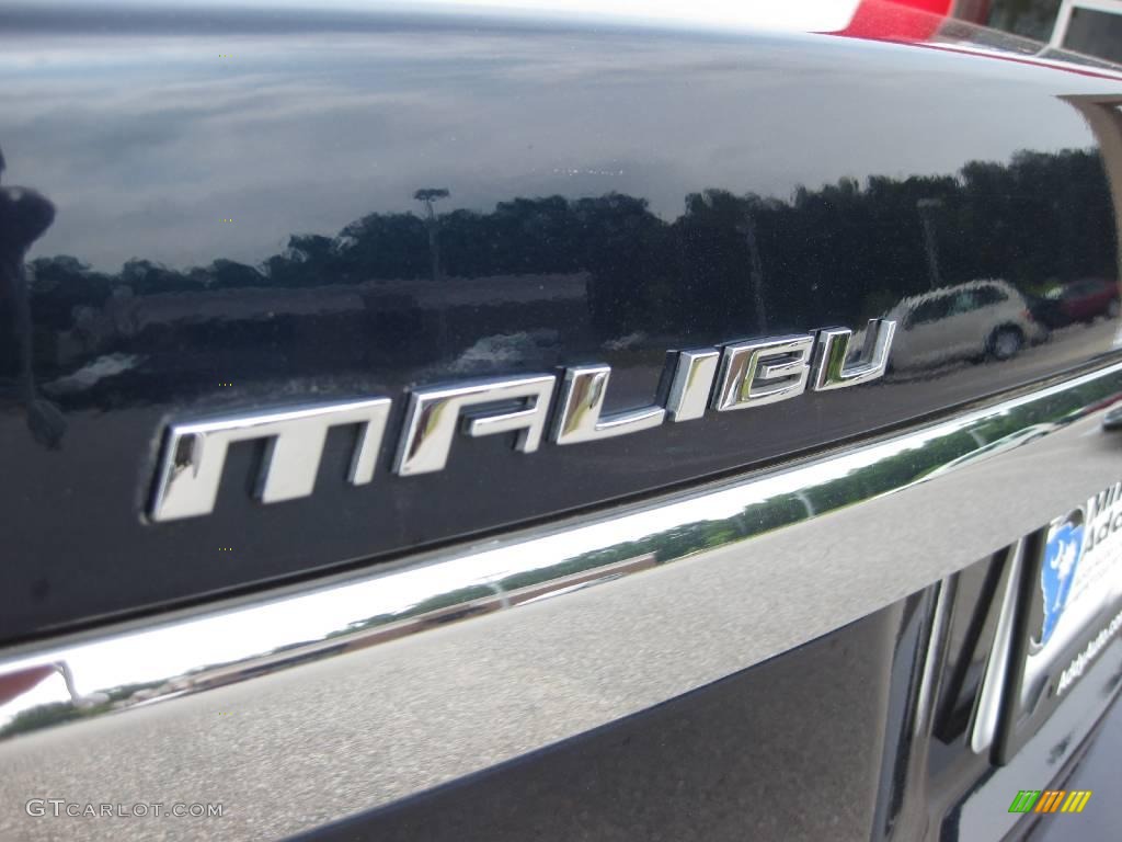 2007 Malibu LS Sedan - Dark Blue Metallic / Titanium Gray photo #25