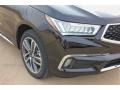 2017 Crystal Black Pearl Acura MDX Advance  photo #10