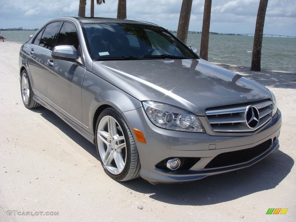 2008 C 300 Luxury - Steel Grey Metallic / Savanna/Cashmere photo #1