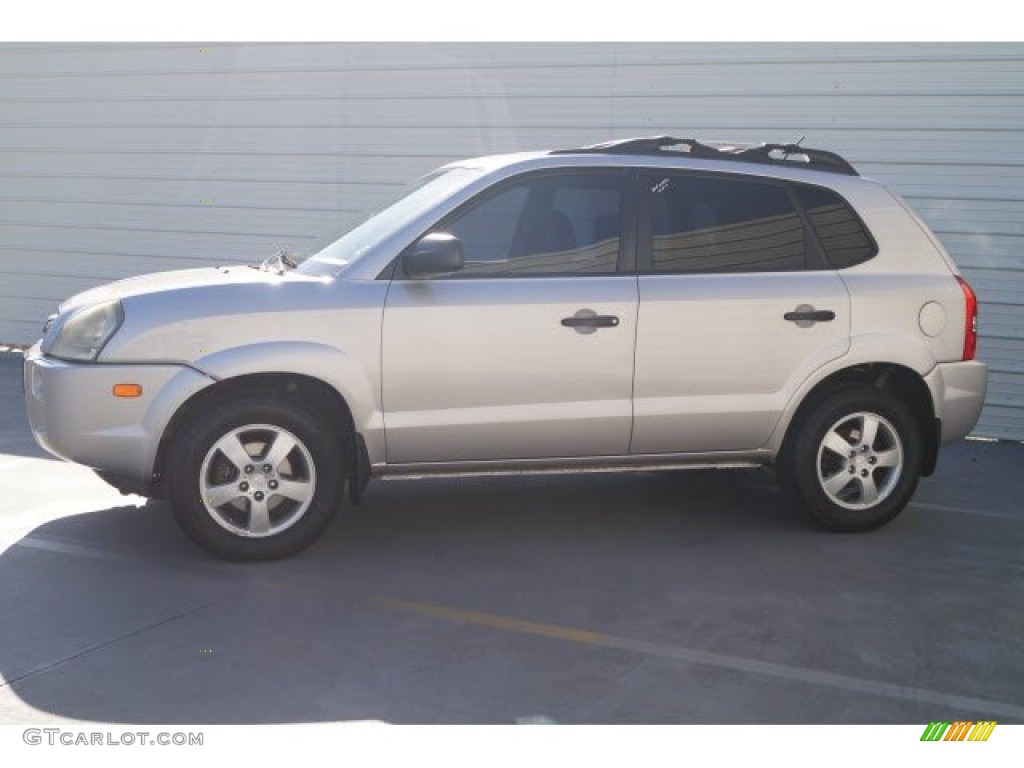 2006 Tucson GL - Sahara Silver / Gray photo #4