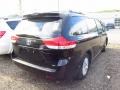 2014 Black Toyota Sienna XLE  photo #3