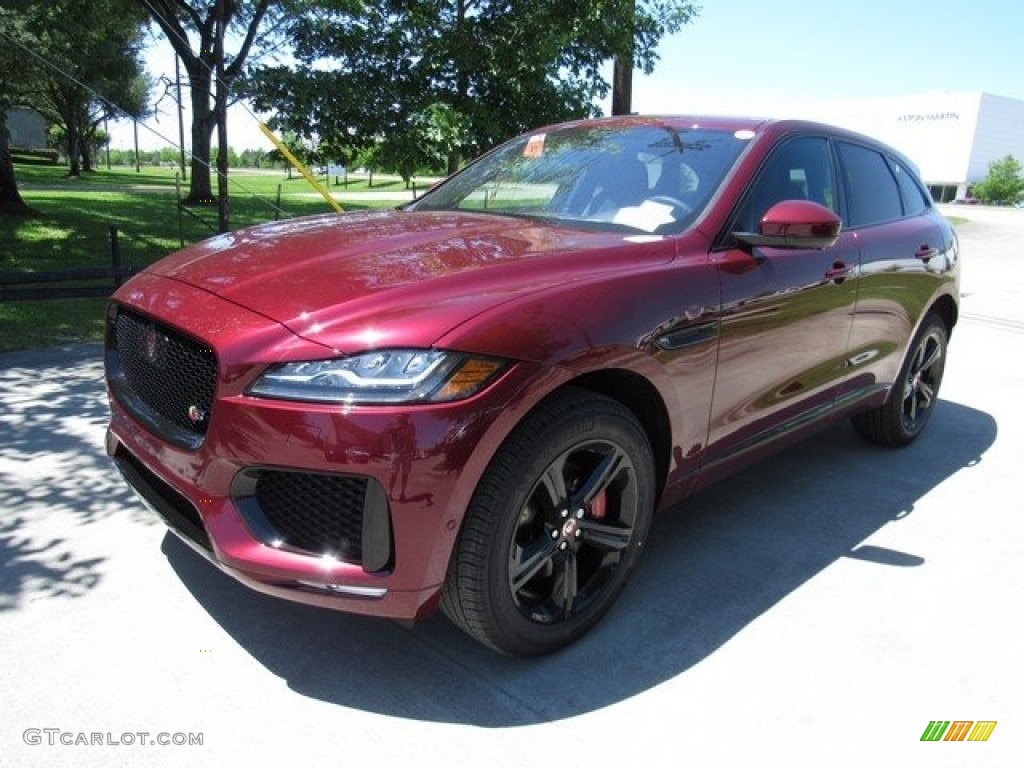 Odyssey Red 2017 Jaguar F-PACE 35t AWD S Exterior Photo #120084810